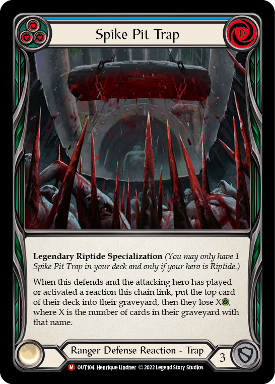 Spike Pit Trap [OUT104] (Outsiders) - Waypoint Games CA