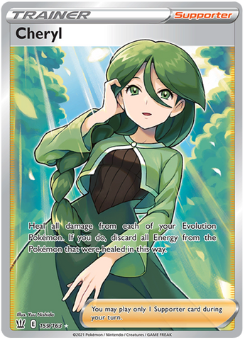Cheryl (159/163) [Sword & Shield: Battle Styles] - Waypoint Games CA