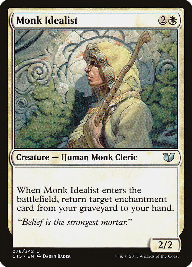 Monk Idealist [Commander 2015] - Waypoint Games CA