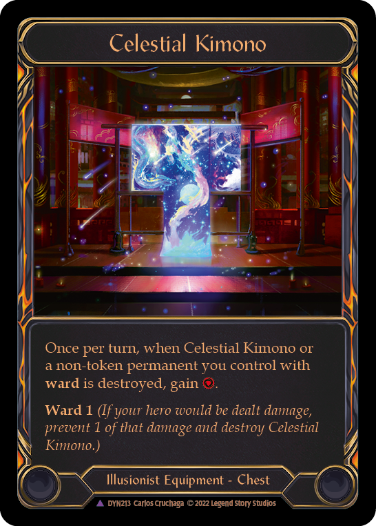 Celestial Kimono (Marvel) [DYN213] (Dynasty)  Cold Foil - Waypoint Games CA