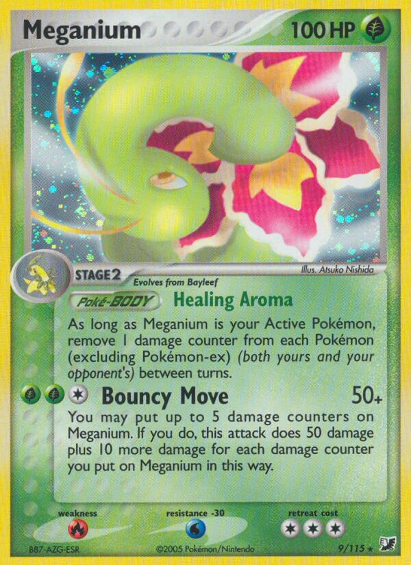 Meganium (9/115) (Theme Deck Exclusive) [EX: Unseen Forces] - Waypoint Games CA