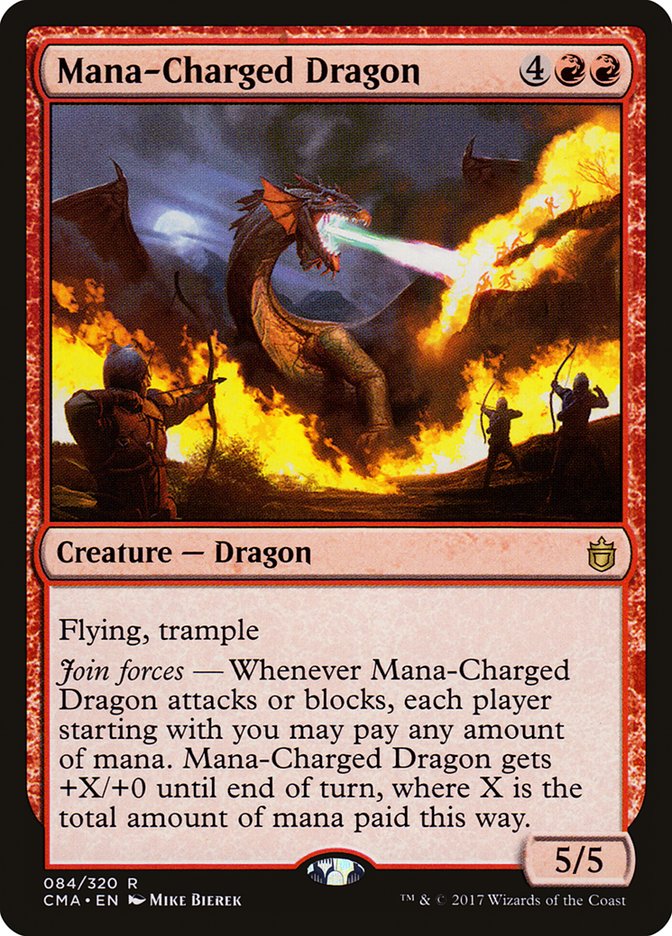 Mana-Charged Dragon [Commander Anthology] - Waypoint Games CA