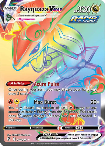 Rayquaza VMAX (217/203) [Sword & Shield: Evolving Skies] - Waypoint Games CA