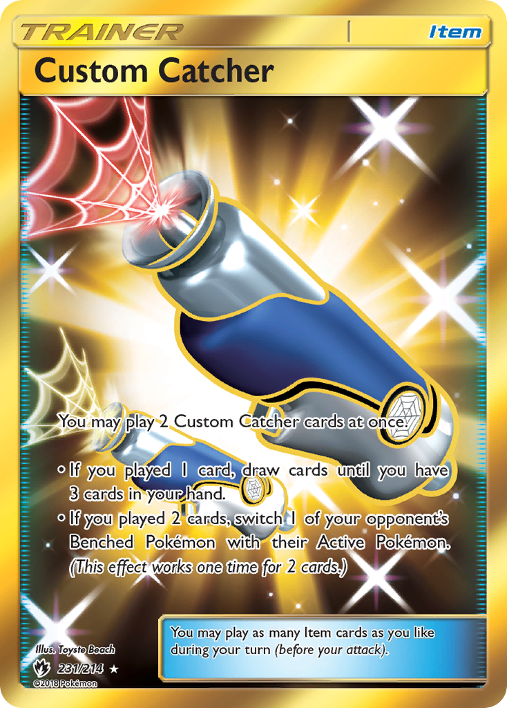 Custom Catcher (231/214) [Sun & Moon: Lost Thunder] - Waypoint Games CA