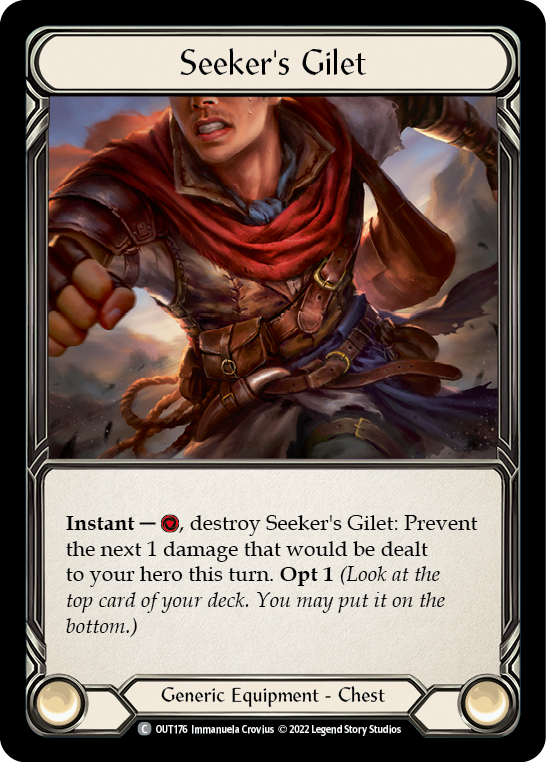 Seeker's Gilet [OUT176] (Outsiders) - Waypoint Games CA