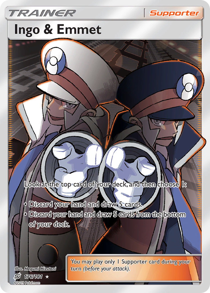 Ingo & Emmet (176/181) [Sun & Moon: Team Up] - Waypoint Games CA