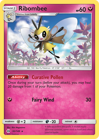 Ribombee (93/149) [Sun & Moon: Base Set] - Waypoint Games CA