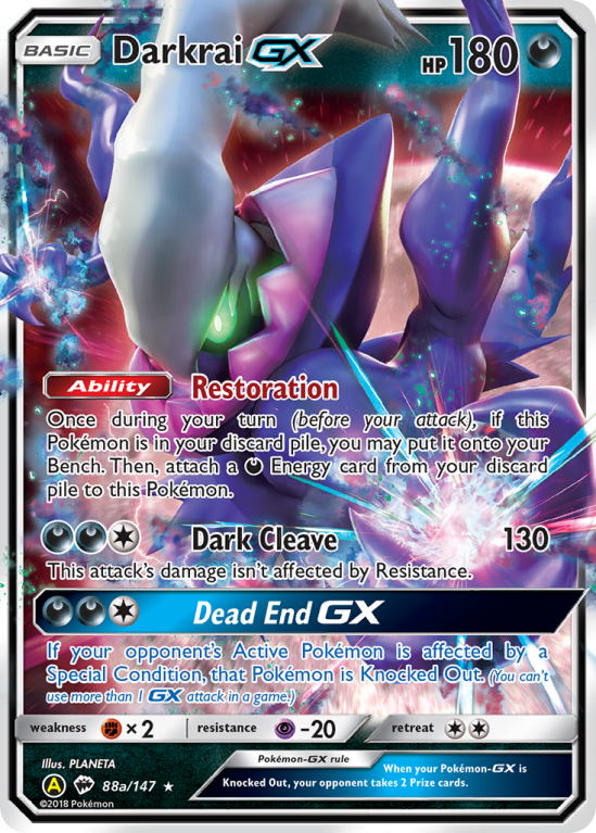 Darkrai GX (88a/147) [Alternate Art Promos] - Waypoint Games CA