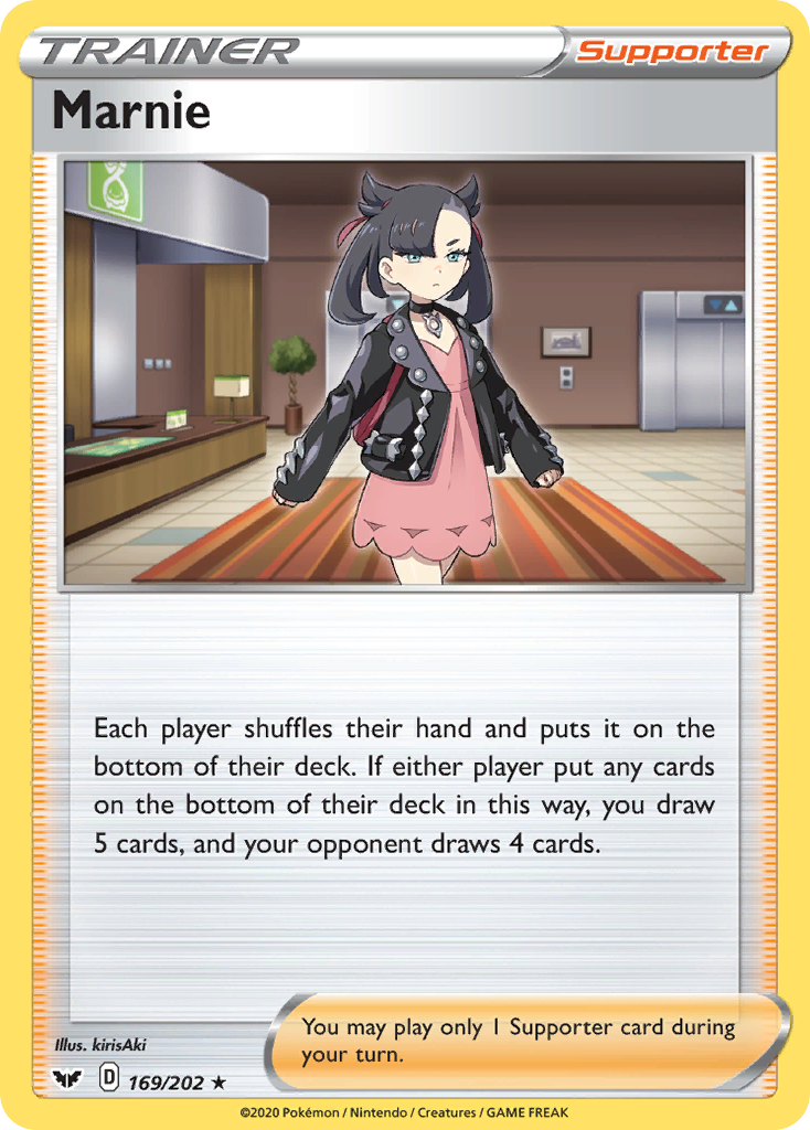 Marnie (169/202) [Sword & Shield: Base Set] - Waypoint Games CA