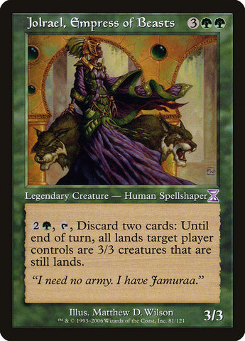 Jolrael, Empress of Beasts [Time Spiral Timeshifted] - Waypoint Games CA