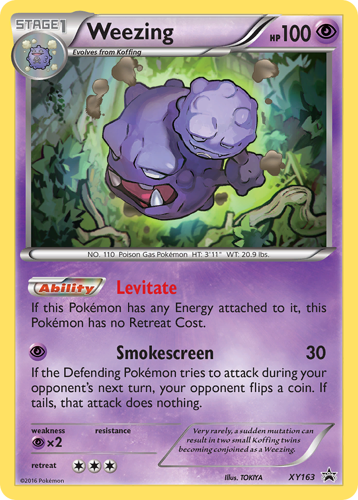 Weezing (XY163) [XY: Black Star Promos] - Waypoint Games CA
