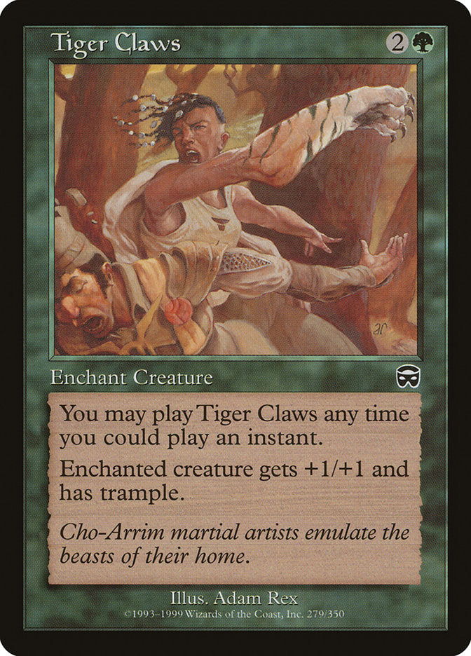 Tiger Claws [Mercadian Masques] - Waypoint Games CA