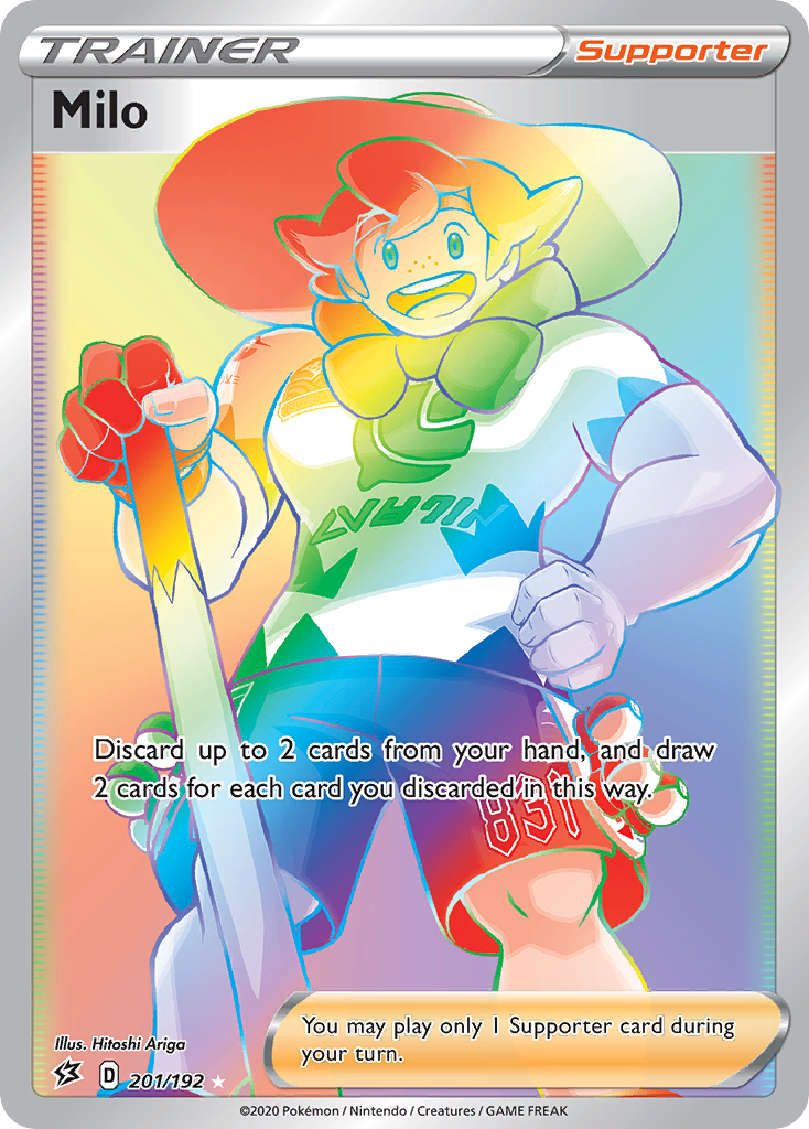 Milo (201/192) [Sword & Shield: Rebel Clash] - Waypoint Games CA
