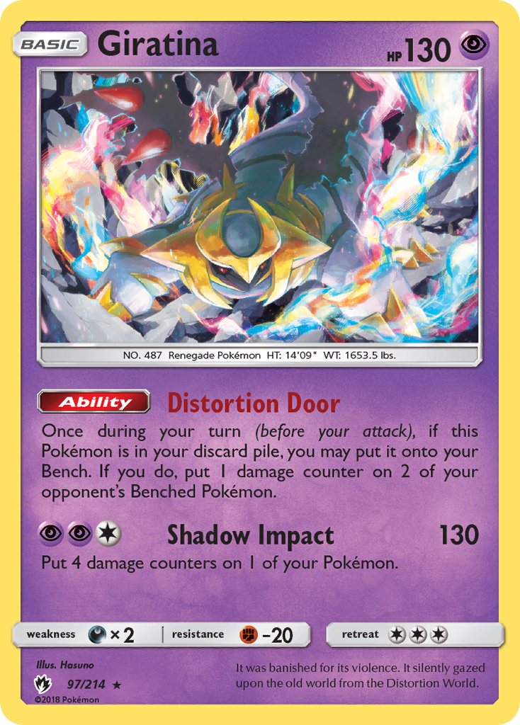 Giratina (97/214) (Theme Deck Exclusive) [Sun & Moon: Lost Thunder] - Waypoint Games CA
