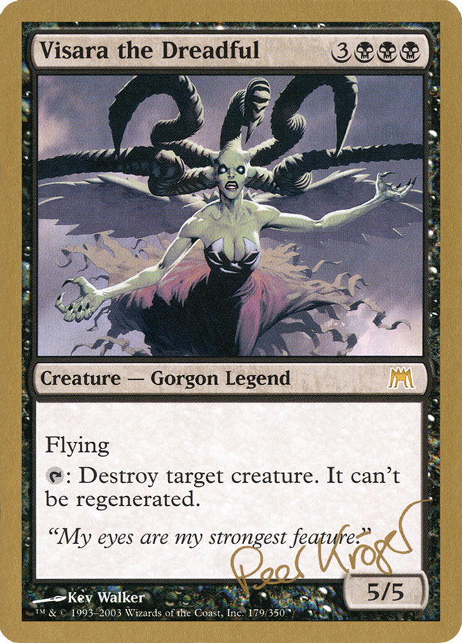 Visara the Dreadful (Peer Kroger) [World Championship Decks 2003] - Waypoint Games CA