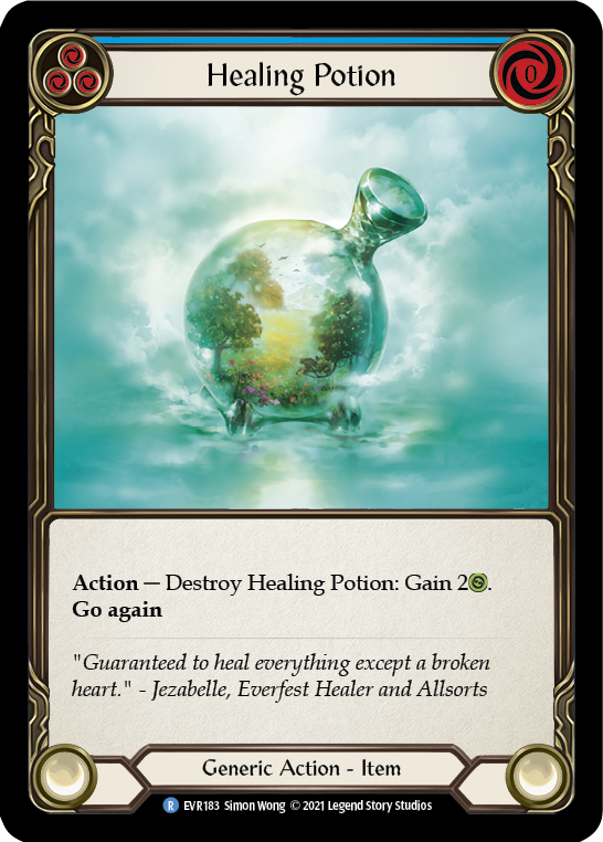 Healing Potion [EVR183] (Everfest)  1st Edition Normal - Waypoint Games CA