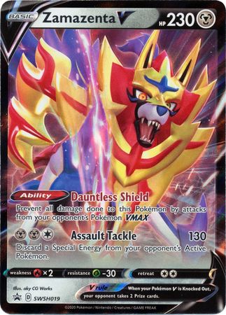 Zamazenta V (SWSH019) [Sword & Shield: Black Star Promos] - Waypoint Games CA