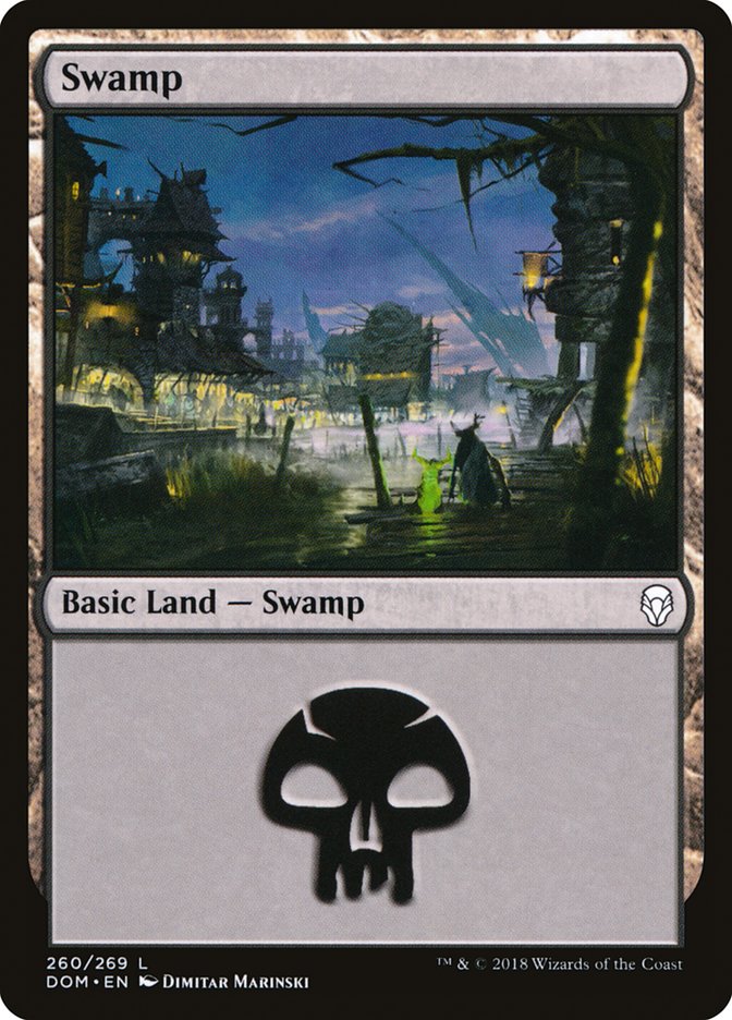 Swamp (260) [Dominaria] - Waypoint Games CA