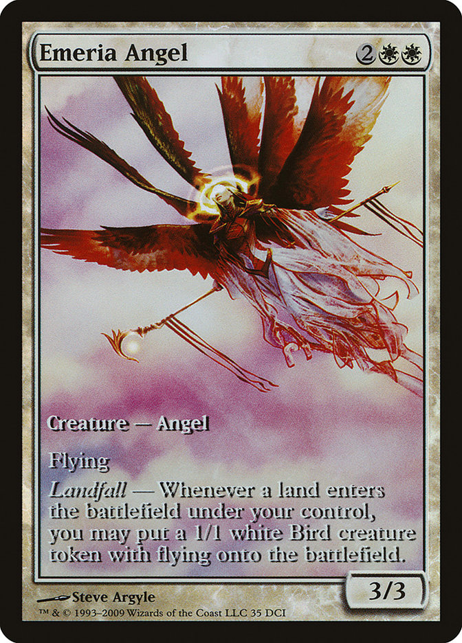 Emeria Angel (Game Day) (Extended Art) [Zendikar Promos] - Waypoint Games CA