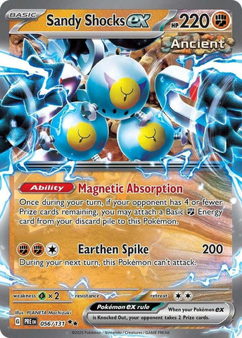 Sandy Shocks ex (056/131) [Scarlet & Violet: Prismatic Evolutions] - Waypoint Games CA