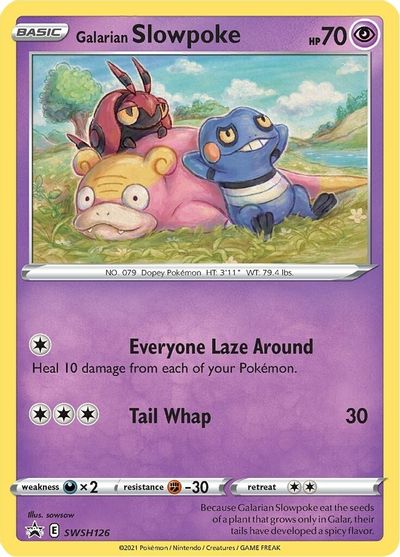 Galarian Slowpoke (SWSH126) [Sword & Shield: Black Star Promos] - Waypoint Games CA