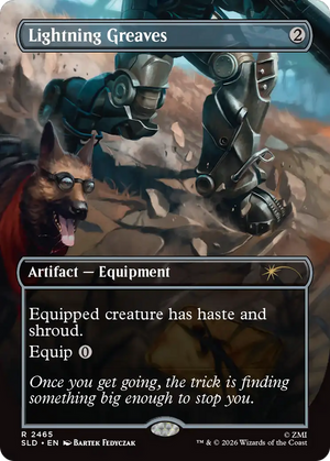 Lightning Greaves (2465) [Secret Lair Drop Series]