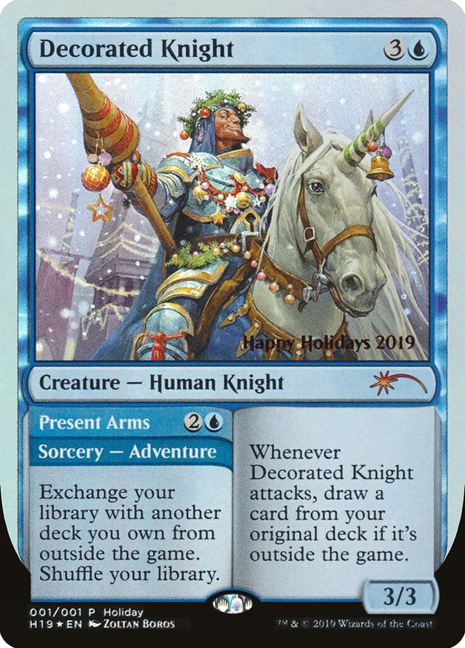 Decorated Knight // Present Arms [Happy Holidays] - Waypoint Games CA