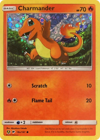 Charmander (18a/147) (General Mills Cereal Foil) [Alternate Art Promos] - Waypoint Games CA