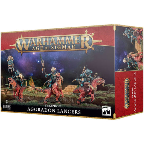 Warhammer Age of Sigmar: Seraphon Aggradon Lancers