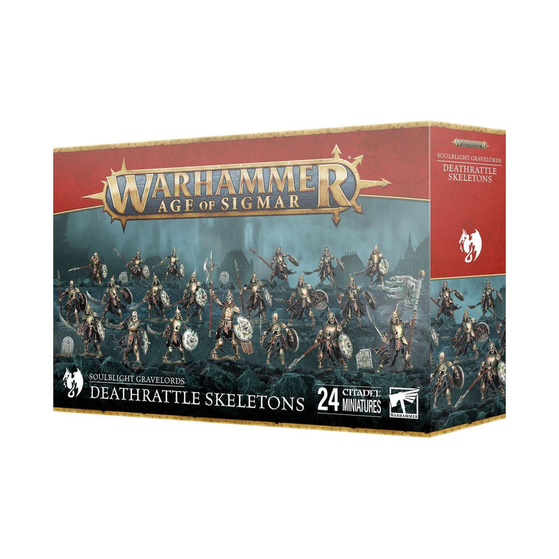 Warhammer Age of Sigmar: Soulblight Gravelords Deathrattle Skeletons