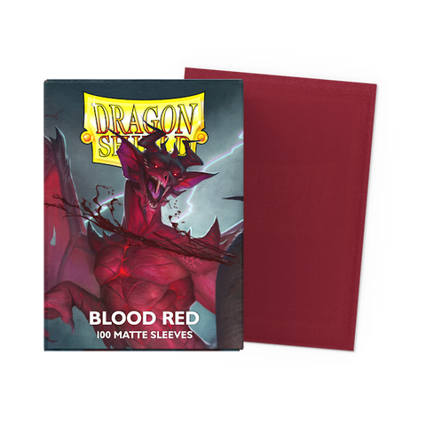 Dragon Shield Matte Blood Red 100ct
