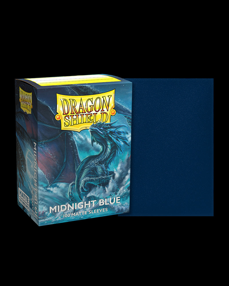 Dragon Shield Matte Midnight Blue 100ct