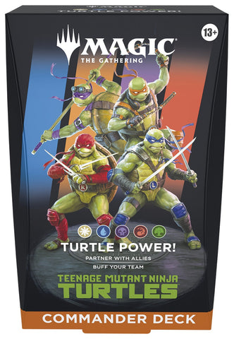Ninja Turtles Commander Deck (Turtle Power) - Waypoint Games CA