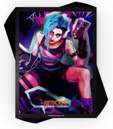 Riftbound - League of Legends - TCG Origins - Art Sleeves - Jinx 100CT