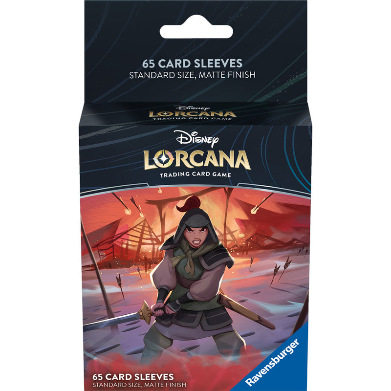 Disney Lorcana Card Sleeves - Mulan (65-Pack)