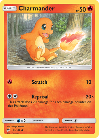Charmander (11/181) [Sun & Moon: Team Up] - Waypoint Games CA