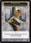 Elspeth, Sun's Champion Emblem [Theros Tokens] - Waypoint Games CA