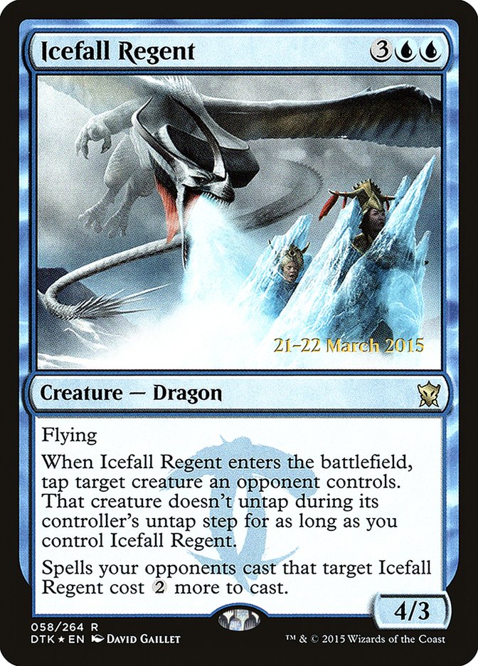 Icefall Regent [Dragons of Tarkir Prerelease Promos] - Waypoint Games CA