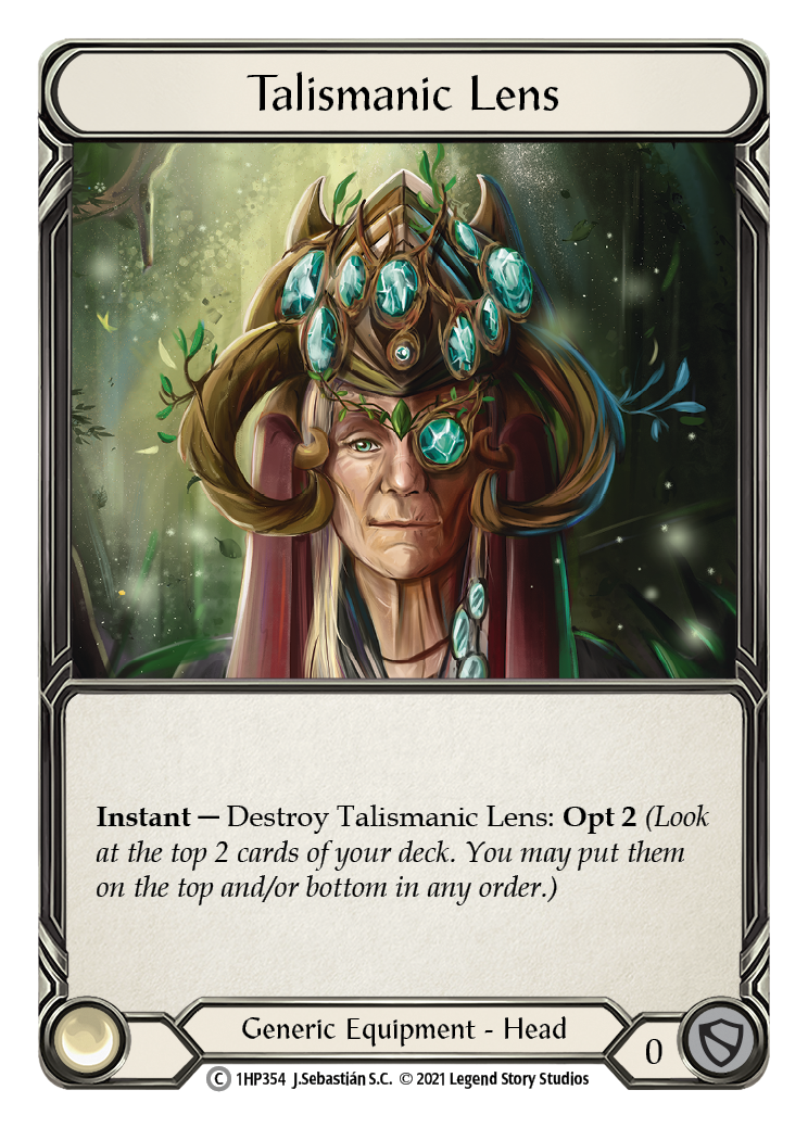 Talismanic Lens [1HP354] (History Pack 1) - Waypoint Games CA
