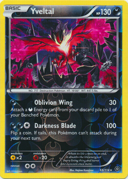 Yveltal (65/114) [XY: Steam Siege] - Waypoint Games CA