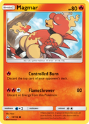 Magmar (18/156) [Sun & Moon: Ultra Prism] - Waypoint Games CA