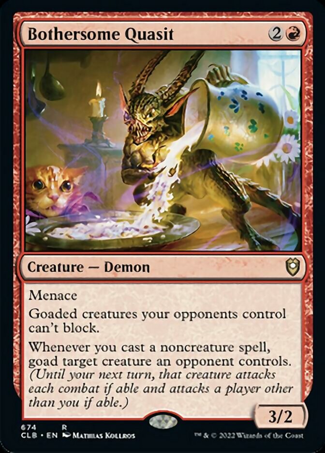 Bothersome Quasit [Commander Legends: Battle for Baldur's Gate] - Waypoint Games CA