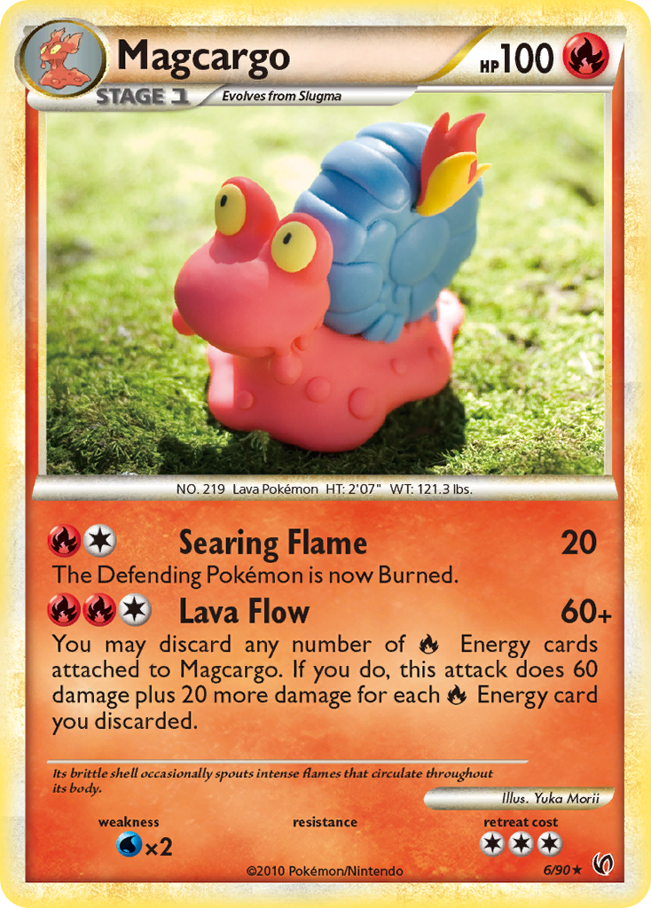 Magcargo (6/90) [HeartGold & SoulSilver: Undaunted] - Waypoint Games CA