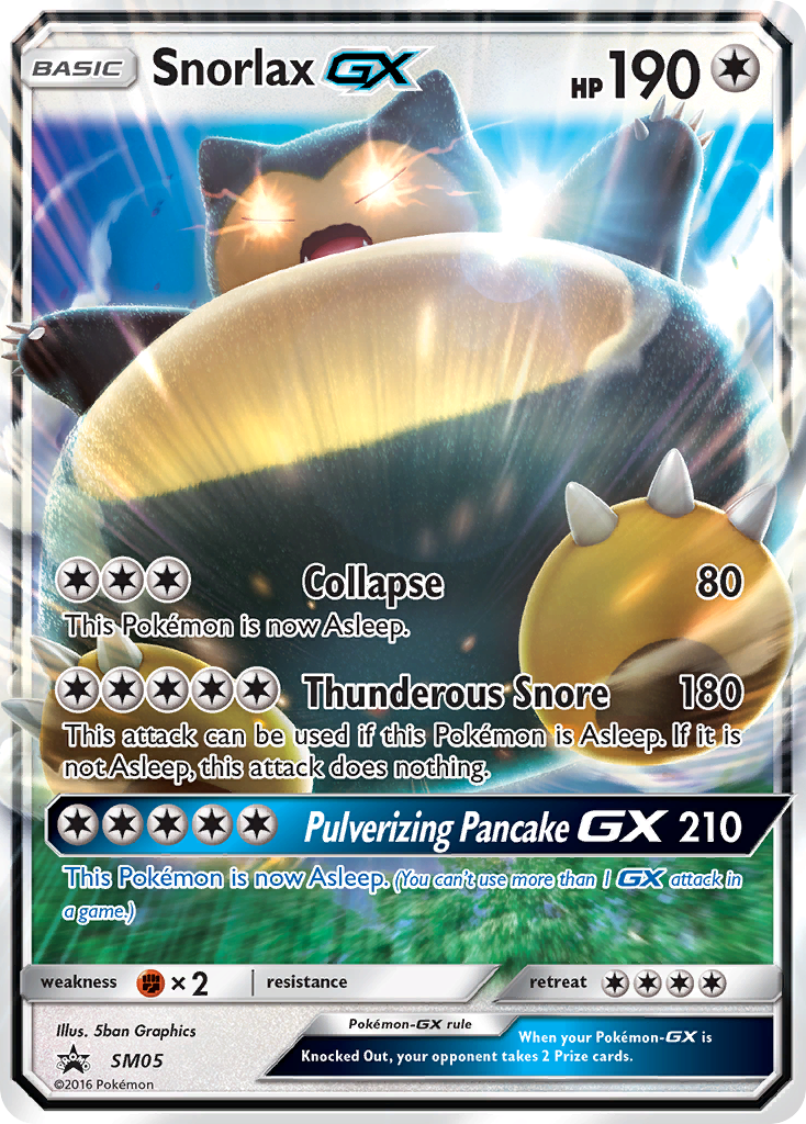 Snorlax GX (SM05) [Sun & Moon: Black Star Promos] - Waypoint Games CA