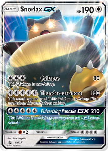 Snorlax GX (SM05) [Sun & Moon: Black Star Promos] - Waypoint Games CA