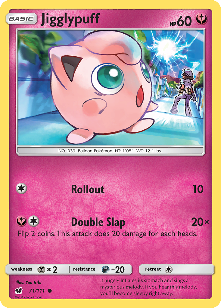 Jigglypuff (71/111) [Sun & Moon: Crimson Invasion] - Waypoint Games CA