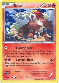 Entei (14/98) (Cosmos Holo) (Blister Exclusive) [XY: Ancient Origins] - Waypoint Games CA