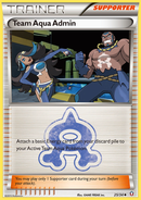 Team Aqua Admin (25/34) [XY: Double Crisis] - Waypoint Games CA