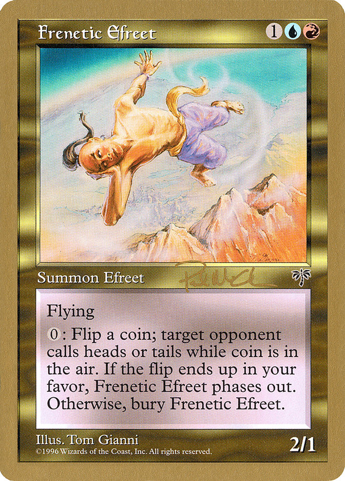Frenetic Efreet (Paul McCabe) [World Championship Decks 1997] - Waypoint Games CA