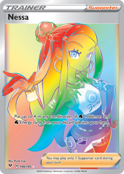 Nessa (196/185) [Sword & Shield: Vivid Voltage] - Waypoint Games CA